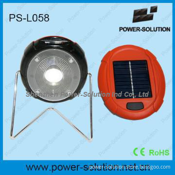 portable led solar bed lamp with 2 brightness
